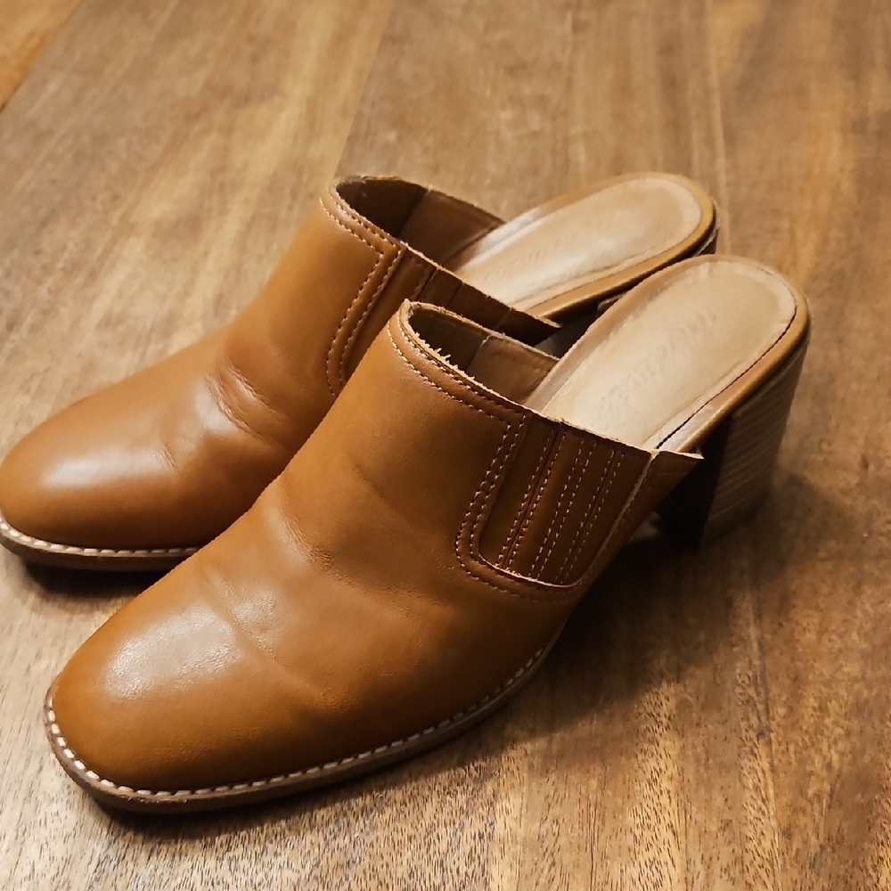 Madewell Womens The Carey Mule in Leather Size 8